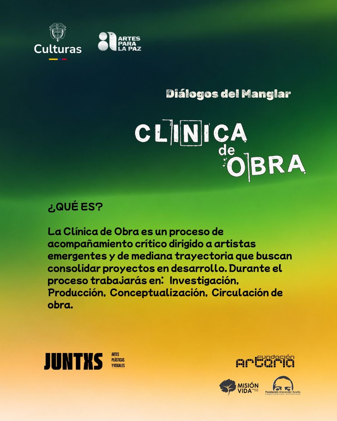 Qué es la Clínica de Obra: acompañamiento crítico para artistas visuales